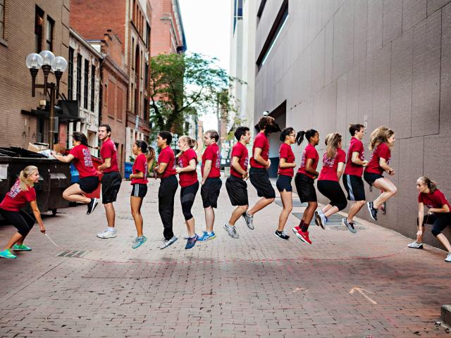 Jump Rope Club at The Ohio State University - Sport Club Logo