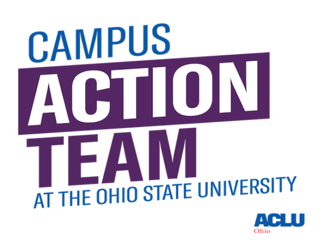 ACLU of Ohio Action Team at Ohio State Logo