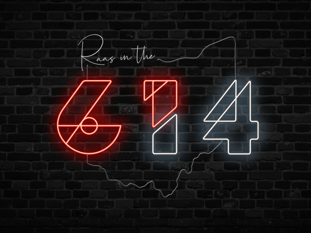 Raas in the 614 Logo