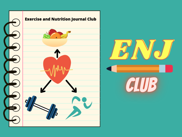 Exercise and Nutrition Journal Club Logo