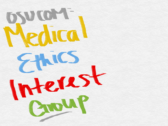 Medical Ethics Interest Group Logo