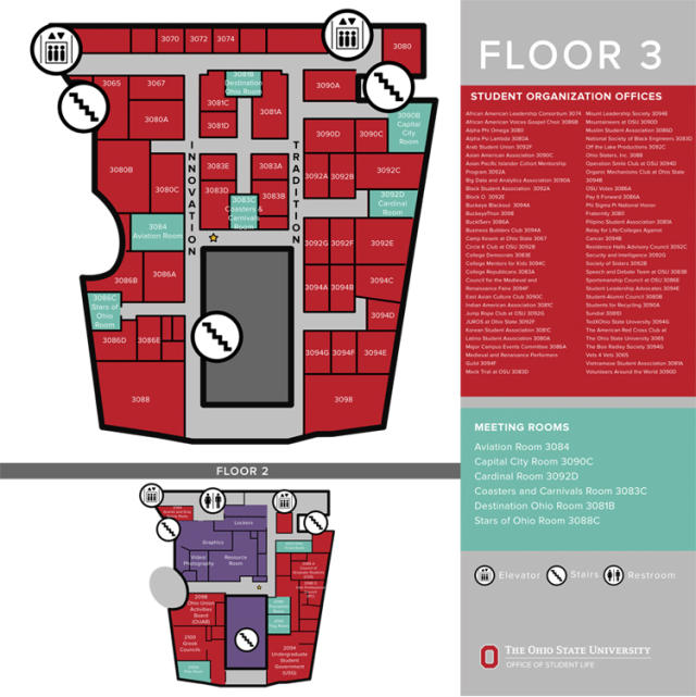 KBK Center 3rd Floor Map