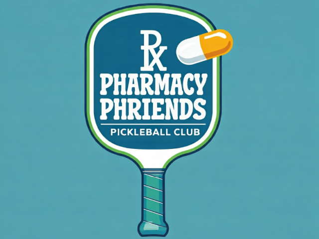 PharmacyPhriends Pickleball Club Logo