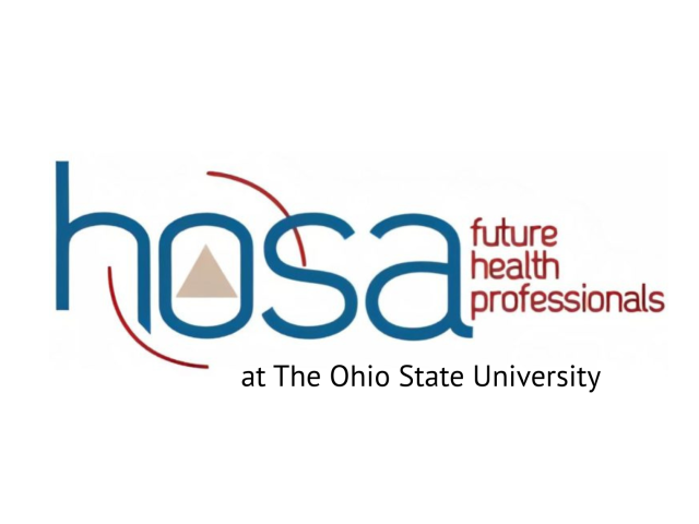 HOSA - Future Health Professionals at The Ohio State University Logo