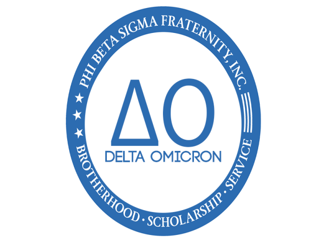 Phi Beta Sigma Fraternity Incorporated Delta Omicron Logo