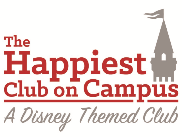 The Happiest Club on Campus: A Disney Themed Club Logo
