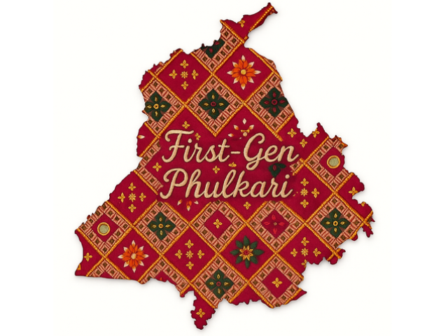 First-Gen Phulkari Logo