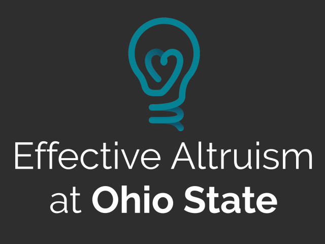 Effective Altruism at Ohio State Logo