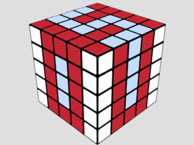 The Rubik's Cube Club at Ohio State Logo