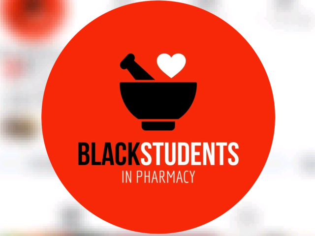 Black Students In Pharmacy Logo