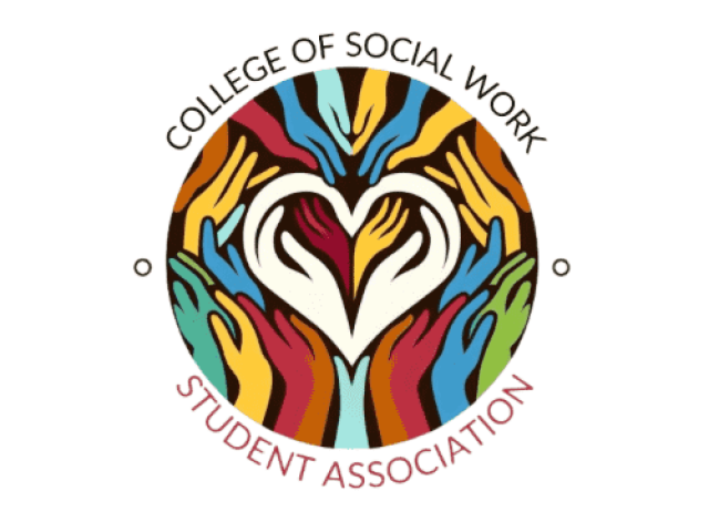 College of Social Work Student Association Logo