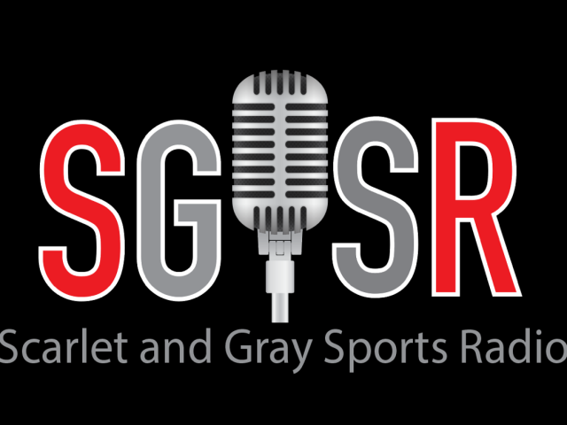 Scarlet and Gray Sports Radio logo