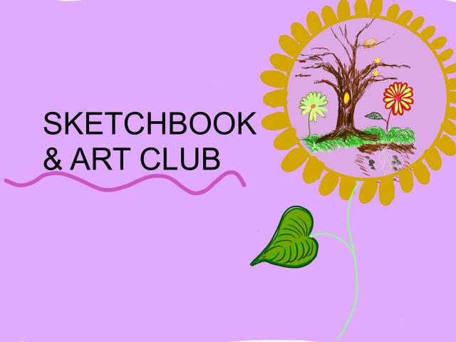 Art and Sketchbook Club Logo