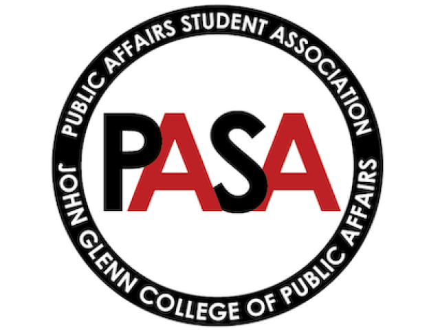 John Glenn College of Public Affairs Student Association Logo