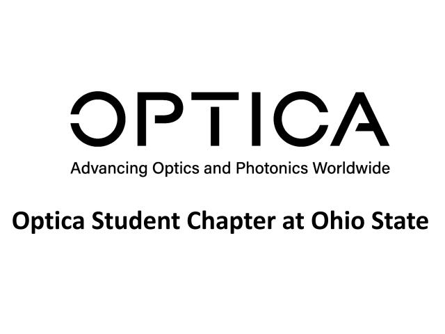 Optica Student Chapter Logo