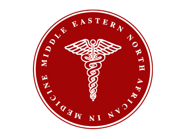 Middle Eastern and North African Students in Medicine Logo