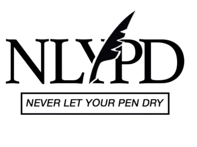 Never Let Your Pen Dry logo