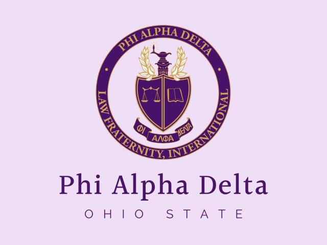 Phi Alpha Delta Pre-Law Fraternity logo