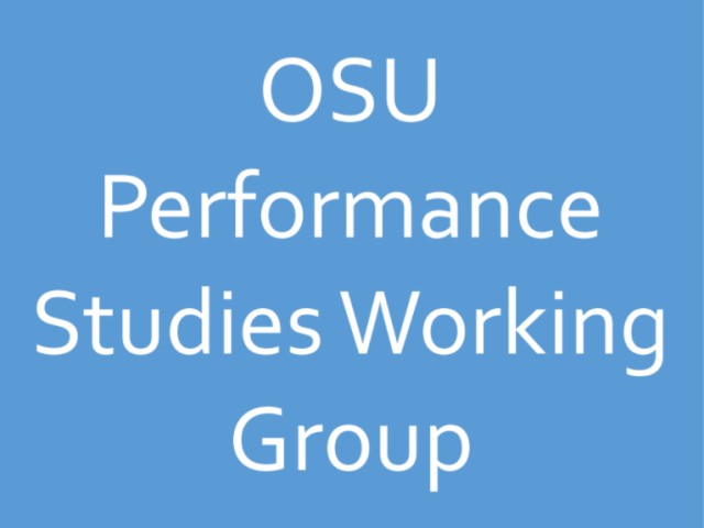 Performance Studies Working Group logo