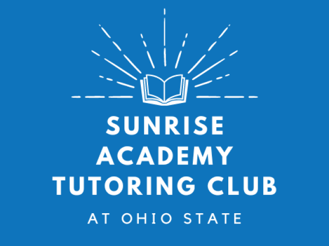 Sunrise Academy Tutoring Club at Ohio State Logo