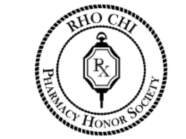 Rho Chi Society Upsilon Chapter Logo