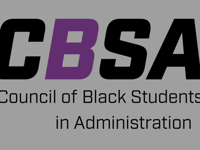 Council of Black Students in Administration Logo