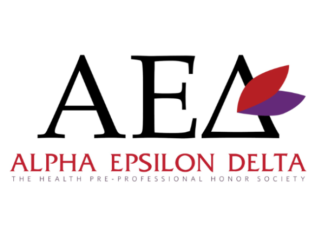 Alpha Epsilon Delta Logo