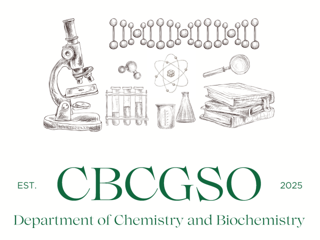Chemistry and BioChemistry Graduate Student Organization Logo