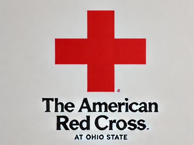 The American Red Cross at Ohio State Logo