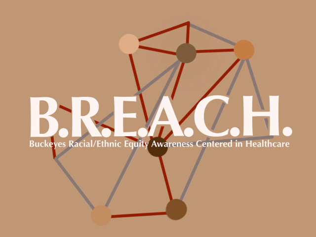 Buckeyes Racial/Ethnic Equity Awareness Centered in Healthcare Logo